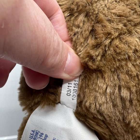 Build A Bear BAB Bearemy Teddy Bear Signed Feet Soft Stuffed Plush Toy Animal - Picture 8 of 9